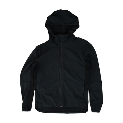 Black Solid Active Jacket