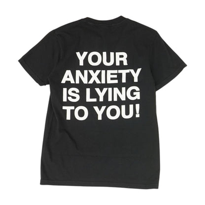 Black Solid Crewneck T-Shirt