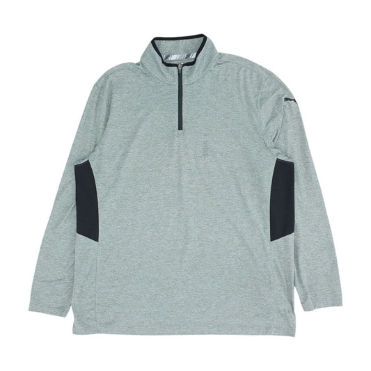 Gray 1/4 Zip Pullover