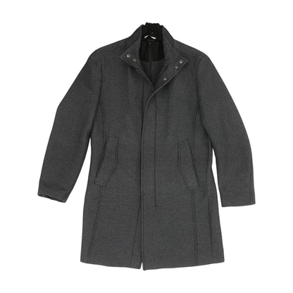 Charcoal Striped Coat