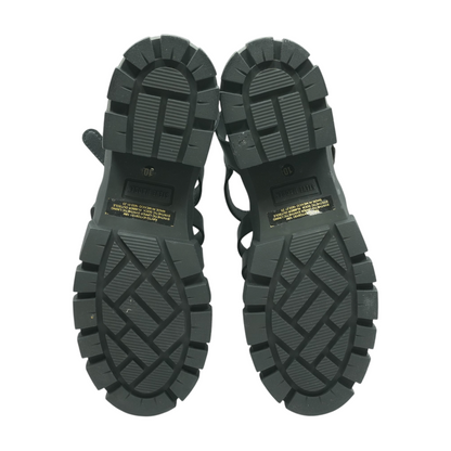 Black Heeled Sandals