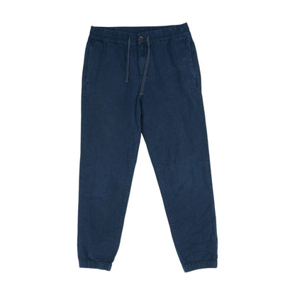 Navy Solid Joggers Pants