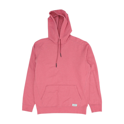 Red Tall Solid Hoodie Pullover