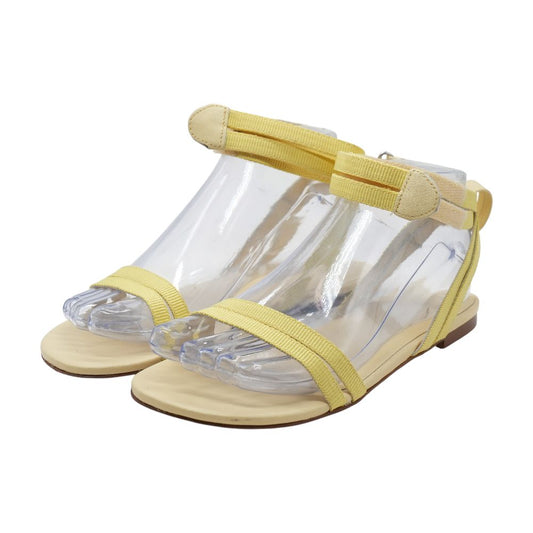 Yellow Flat Sandals