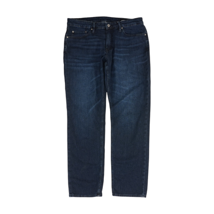 Navy Straight Jeans