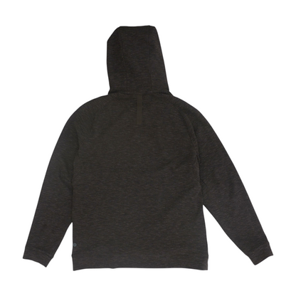 Brown Solid Hoodie Pullover