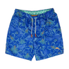 Blue Graphic Swim Bottom