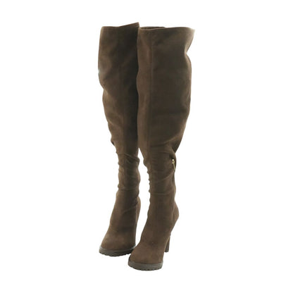 Brown Over The Knee Boots