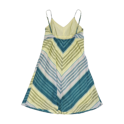 Multi Abstract Midi Dress