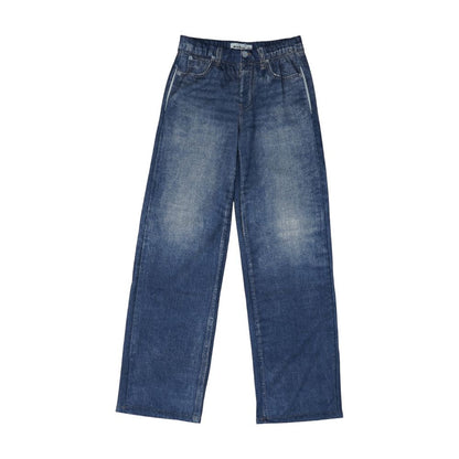 Blue Casual Pants