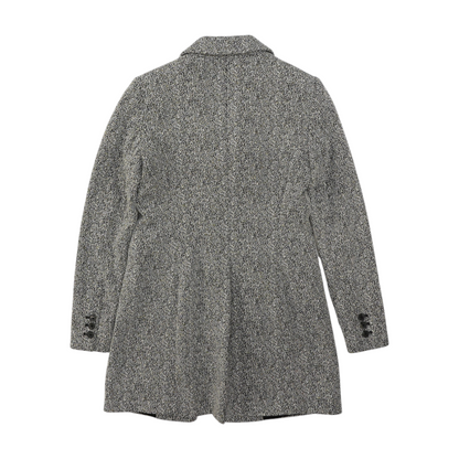 Black Abstract Coat