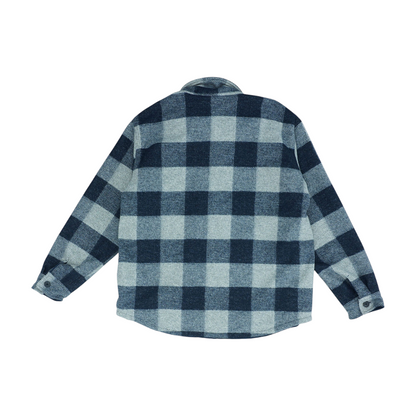 Navy Check Jacket