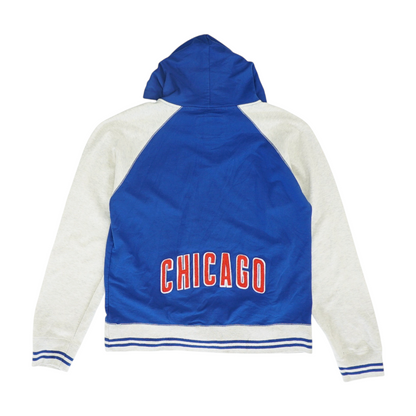 Blue Color Block Jacket