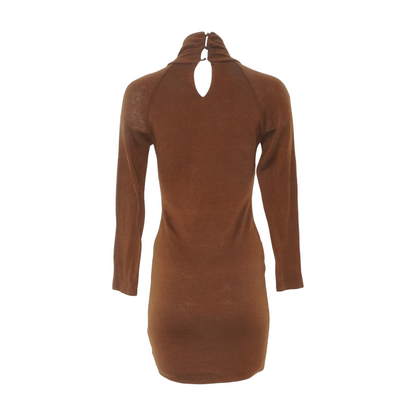 Brown Mini Dress