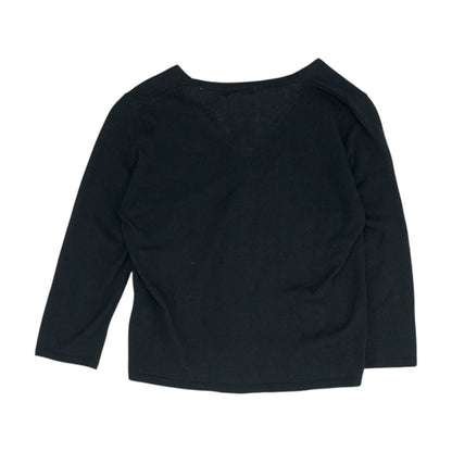 Black Cardigan Sweater