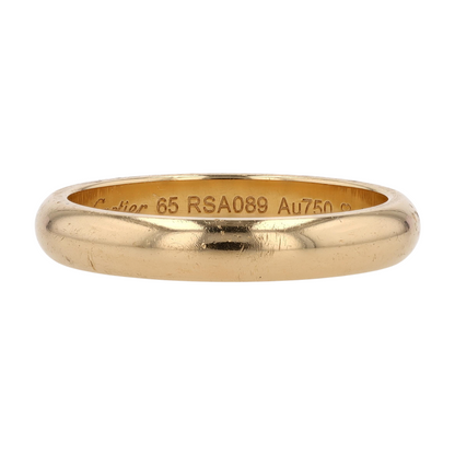 18K Yellow Gold Band
