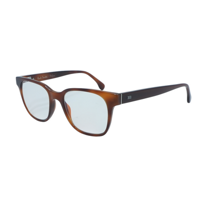 Brown Defoe Square Prescription Eyewear