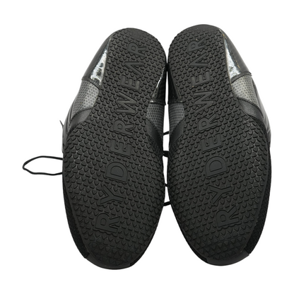 Black High-Top Athletic Shoes