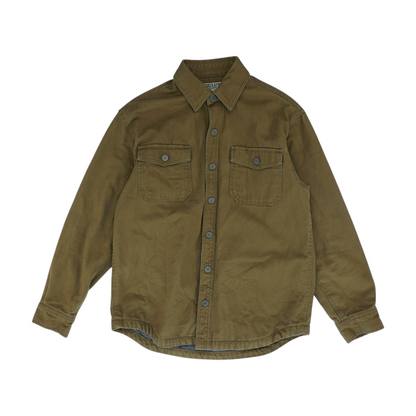 Khaki Solid Jacket