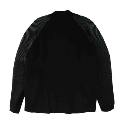 Black Solid Active Jacket