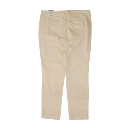 Ivory Petite Straight Pants