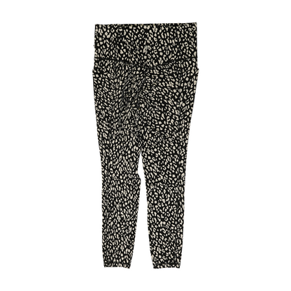 Black Tall Animal Print Active Leggings