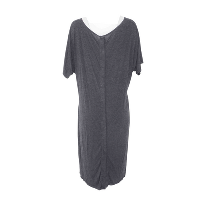 Gray Midi Dress