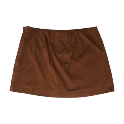 Brown Mini Skirt