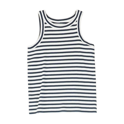 White Striped Blouse