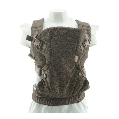 Flip 4-in-1 Brown Leopard Print Infant Carrier