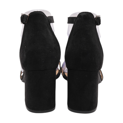 Black Block Heels