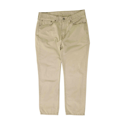 514 Tan Straight Jeans