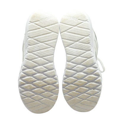 White Low-Top Athletic Shoes