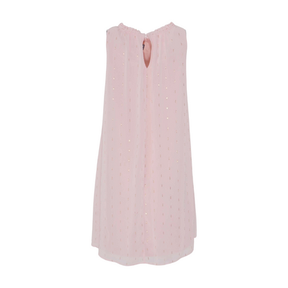 Pink Print Mini Dress