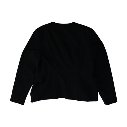 Black Solid Blazer