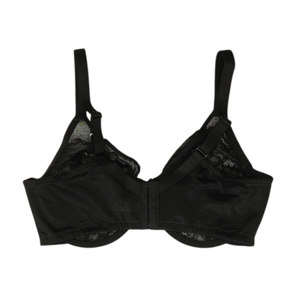 Black Floral Bra