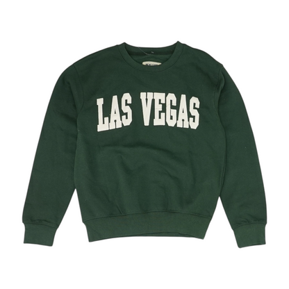 Green Solid Sweatshirt Pullover