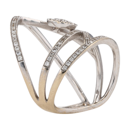 5/8 ctw 14K White Gold Diamond Fashion Ring