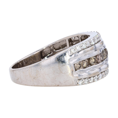5/8 ctw 14K White Gold Diamond Band