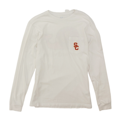 White USC Trojans Graphic T-Shirt