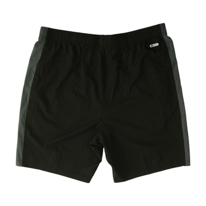 Black Color Block Active Shorts