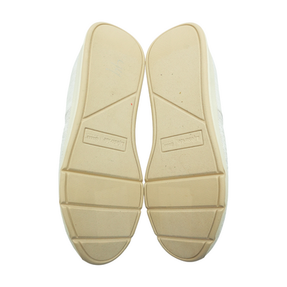 Gray Slip-On Flats