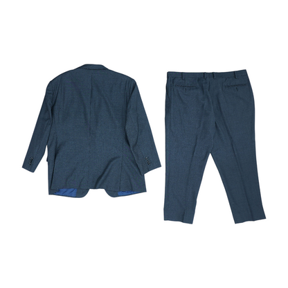 Gray Solid Suit