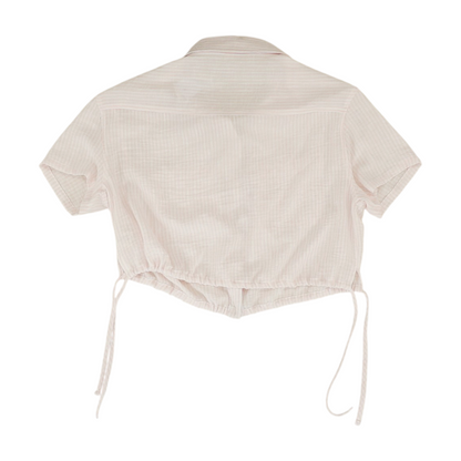 Pink Striped Button Down