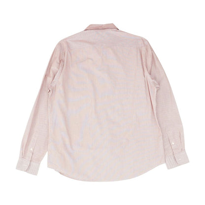 Red Striped Long Sleeve Button Down