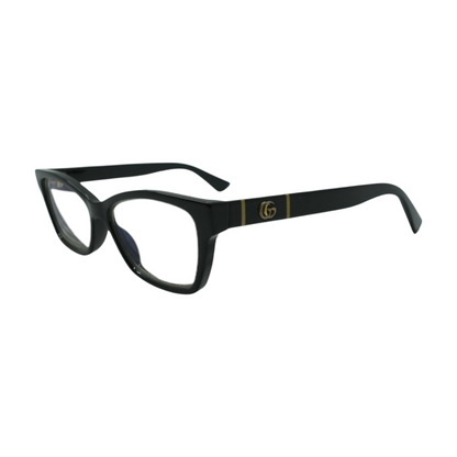 Black Square Prescription Eyewear