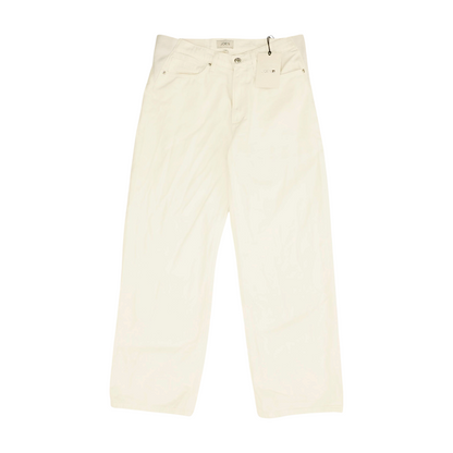 White Maternity Wide Leg Jeans