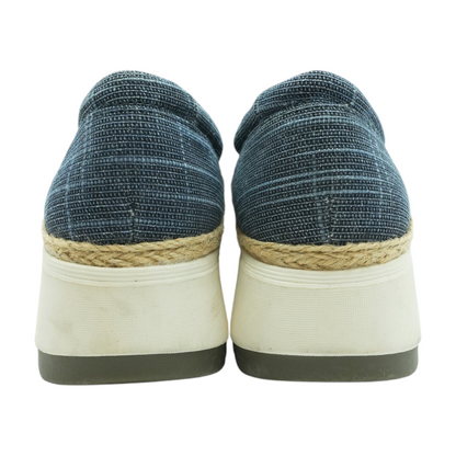 Navy Slip-On Flats