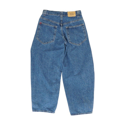 Blue Mid Rise Jeans