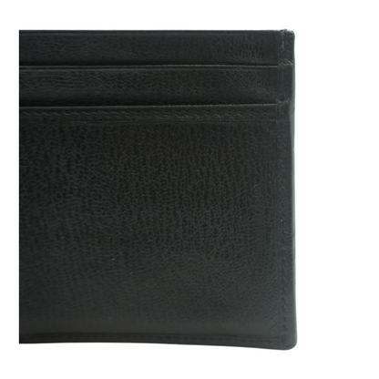 Black Leather Card Case